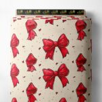 Bow others style with red, orange colors