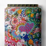 Flower mixed style with pink,green colors