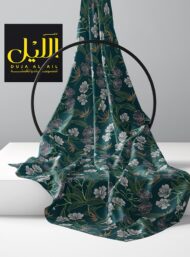 Petal flower style with green,white colors - Image 2