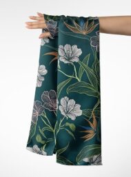 Petal flower style with green,white colors - Image 3