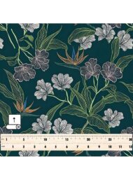 Petal flower style with green,white colors - Image 5