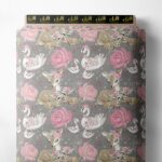 Rose nature style with pink,white colors