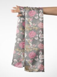 Rose nature style with pink,white colors - Image 3