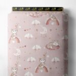 Fox animal style with pink,white colors