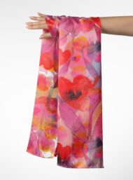 Petal flower style with pink,red colors - Image 3