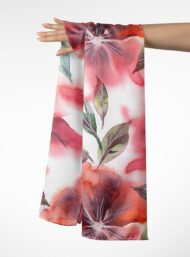 Leaf flower style with red,green colors - Image 3