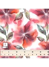 Leaf flower style with red,green colors - Image 5