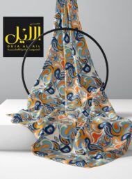 Shape mixed style with blue,orange colors - Image 2