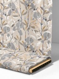 Leaf flower style with grey,brown colors - Image 4