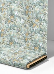 Bloom flower style with green,yellow colors - Image 4