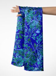 Leaf nature style with blue, green colors - Image 3