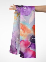 Petal flower style with purple,red colors - Image 3