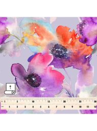 Petal flower style with purple,red colors - Image 5