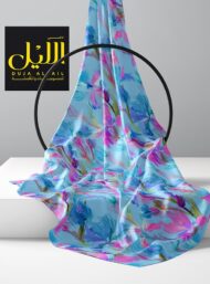 Petal flower style with blue,pink colors - Image 2