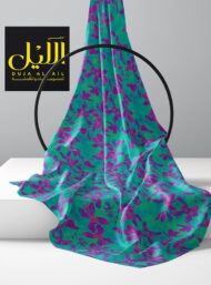 Petal flower style with pink,green colors - Image 2