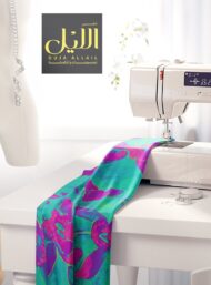 Petal flower style with pink,green colors - Image 7