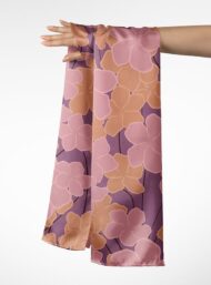 Bloom flower style with pink,orange colors - Image 3