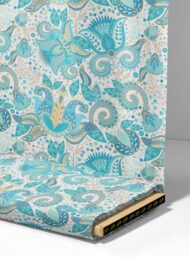 Leaf flower style with blue, green colors - Image 4