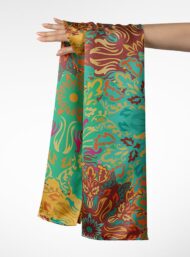 Bloom flower style with orange,yellow colors - Image 3