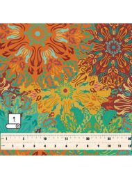 Bloom flower style with orange,yellow colors - Image 5