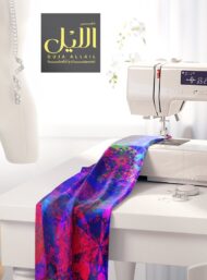 Leaf nature style with blue,pink colors - Image 7