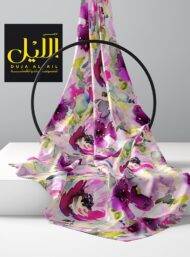 Petal flower style with pink,green colors - Image 2