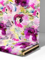 Petal flower style with pink,green colors - Image 4