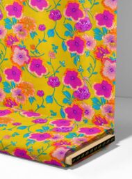 Bloom flower style with pink,yellow colors - Image 4