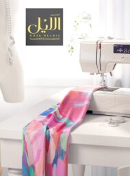 Bloom flower style with pink,green colors - Image 7