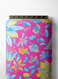 Petal flower style with blue,yellow colors