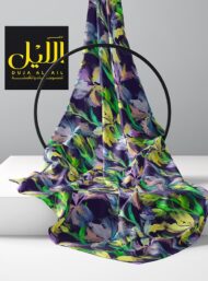 Petal flower style with purple,yellow colors - Image 2