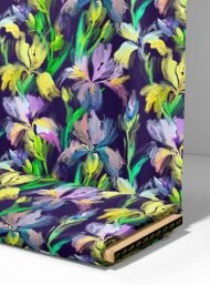 Petal flower style with purple,yellow colors - Image 4