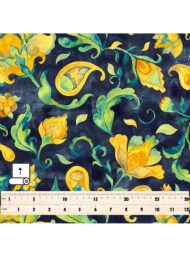 Leaf flower style with yellow,green colors - Image 5