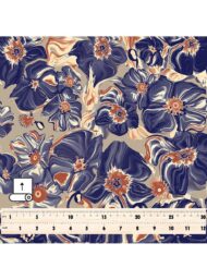 Bloom flower style with blue,red colors - Image 5