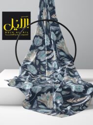 Leaf flower style with blue,white colors - Image 2