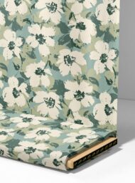 Bloom flower style with green,white colors - Image 4