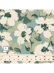 Bloom flower style with green,white colors - Image 5