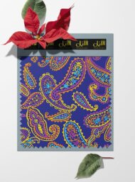 Paisley others style with blue,pink colors - Image 6