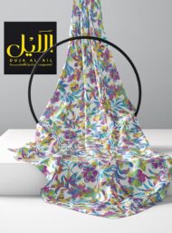 Bloom flower style with pink,blue colors - Image 2