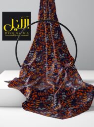 Leaf flower style with orange,grey colors - Image 2