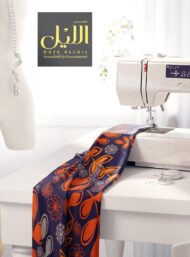 Leaf flower style with orange,grey colors - Image 7