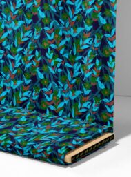 Leaf flower style with blue,green colors - Image 4