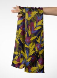 Leaf flower style with yellow,green colors - Image 3