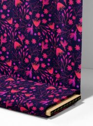 Bloom flower style with pink,purple colors - Image 4