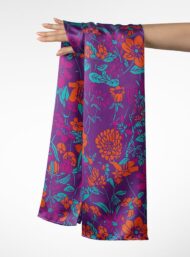 Petal flower style with blue,orange colors - Image 3