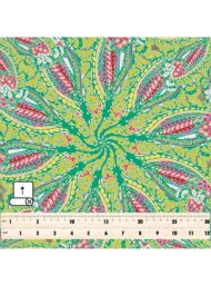 Leaf flower style with green,pink colors - Image 5