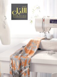 Petal flower style with grey,orange colors - Image 7