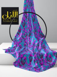 Leaf flower style with pink,green colors - Image 2