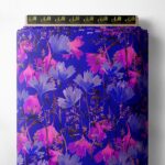 Petal flower style with purple,pink colors