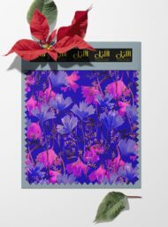 Petal flower style with purple,pink colors - Image 6